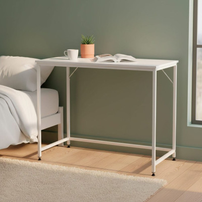 Psací stůl 100x50x76 cm SPRINGOS HF0042 bílý