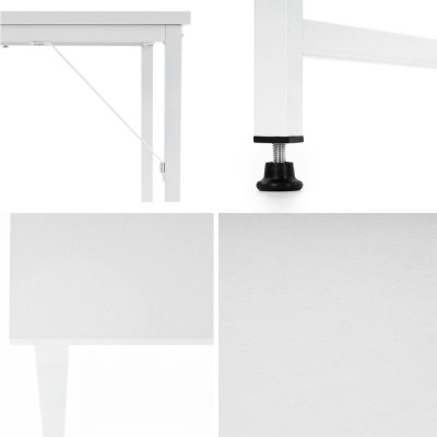 Psací stůl 100x50x76 cm SPRINGOS HF0042 bílý