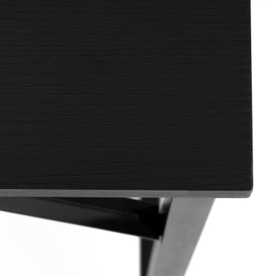 Psací stůl 100x50x76 cm SPRINGOS HF0043 černý