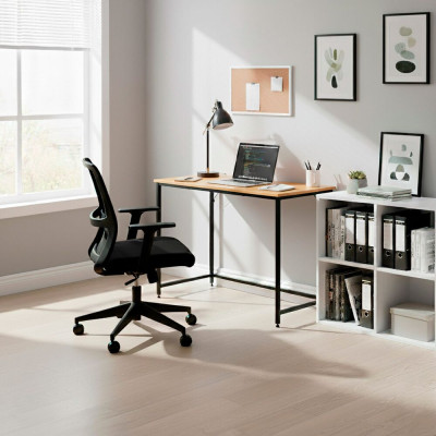 Psací stůl 100x50x76 cm SPRINGOS HF0044 světle hnědý