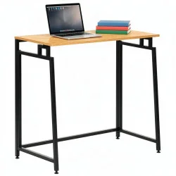 Skládací psací stůl 80x40x76 cm SPRINGOS HF0058 světle hnědý