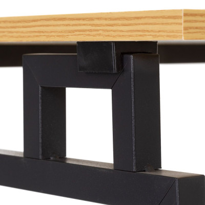 Skládací psací stůl 80x40x76 cm SPRINGOS HF0058 světle hnědý