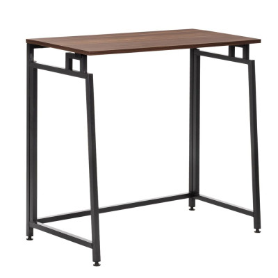 Skládací psací stůl 80x40x76 cm SPRINGOS HF0056 tmavě hnědý
