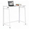 Skládací psací stůl 80x40x76 cm SPRINGOS HF0057 bílý