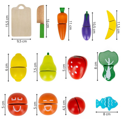 Sada na krájení ovoce a zeleniny pro děti SPRINGOS KG0058