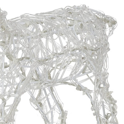 LED Sob - 42cm, 100LED, časovač, IP44, teplá bílá