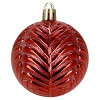 Vánoční baňky červené mix - sada 40ks, vánoční ozdoby
