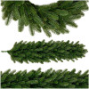 Vánoční řetěz Girlanda z větviček hustá 100cm zelená