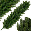 Vánoční řetěz Girlanda z větviček hustá 100cm zelená