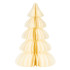 Vánoční papírový stromeček 30cm bílý, vánoční ozdoba
