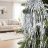 Andělské vlasy na vánoční stromeček 1m stříbrné, vánoční ozdoba