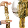 Andělské vlasy na vánoční stromeček 1m zlaté, vánoční ozdoba