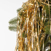 Andělské vlasy na vánoční stromeček 1m zlaté, vánoční ozdoba