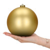 Vánoční baňky zlaté - 15cm sada 6ks, vánoční ozdoby