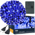 LED světelný řetěz - 34,5m 500LED 8-funkcí IP20 modrá