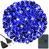 LED světelný řetěz - 34,5m 500LED 8-funkcí IP20 modrá
