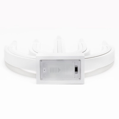 LED vánoční svícen - 5 svíček 30cm 2xAA teplá bílá