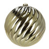 Vánoční baňky zlaté mix - 20cm sada 3ks, vánoční ozdoby