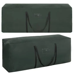 Taška na vánoční stromek zelená 125 x 40 x 50 cm