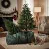 Taška na vánoční stromek zelená 125 x 40 x 50 cm