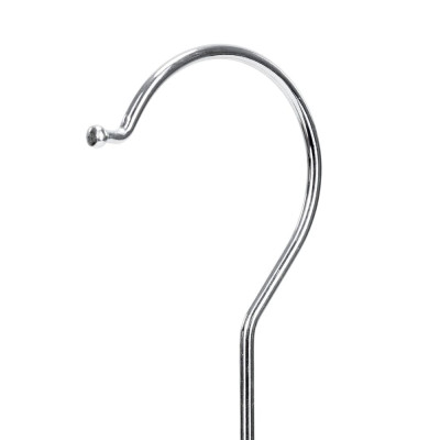 Plastová protiskluzová ramínka na šaty černá 41cm, sada 30ks HG0079