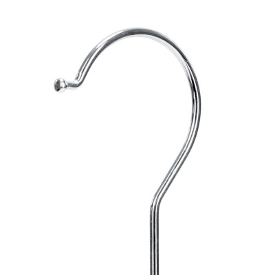 Sametová ramínka na šaty růžová 45cm, sada 20ks HG0083