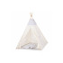 Dětský týpý stan vhodný do pokojíčků i na zahradu. Luxusní provedení s okénkem a roletkou, komfortní podložkou a dvěmi polštáři. Teepee stan je útulné místo, které dětem poskytne parádní úkryt a potřebné soukromí. Navíc skvěle vypadá! Rozměry stanu jsou 160x120x100 cm. 