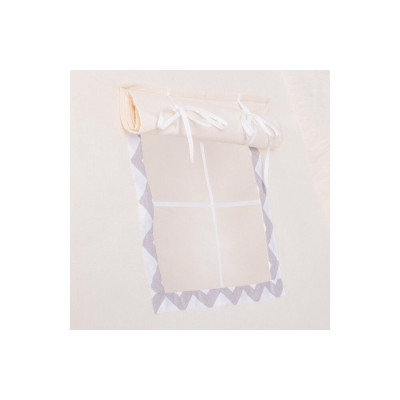 Teepee stan pro děti SPRINGOS Šedý Zigzag