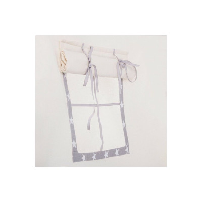 Teepee stan pro děti SPRINGOS Šedý s hvězdami