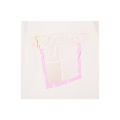 Teepee stan pro děti SPRINGOS Růžový s hvězdami