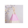 Teepee stan pro děti SPRINGOS Růžový s hvězdami