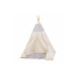 Teepee stan pro děti SPRINGOS Šedý s oblaky