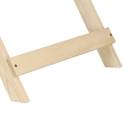 Žebříkový stojan na květiny, přírodní SPRINGOS KWD003