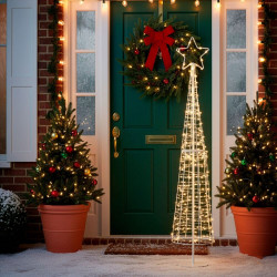 LED vánoční stromek 100 cm 250LED teplá bílá