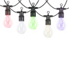 LED světelný řetěz 6cm koule - 13m 20LED 8-funkcí IP44 multicolor