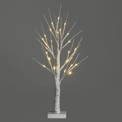 LED bříza 60 cm, 25LED, IP20, teplá bílá