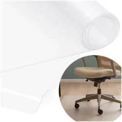 Podložka pod židli / na stůl 140x100 cm SPRINGOS FM0038 mléčná