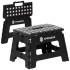 Skládací stolička SPRINGOS HA7567 černá