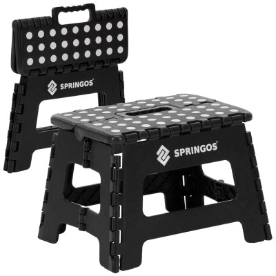 Skládací stolička SPRINGOS HA7567 černá