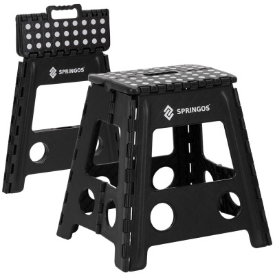 Skládací stolička SPRINGOS HA7568 černá