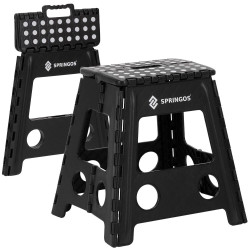 Skládací stolička SPRINGOS HA7568 černá