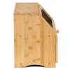 Dřevěný chlebník SPRINGOS KI0162 přírodní