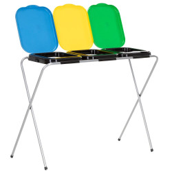 Stojan na 3 odpadkové pytle SPRINGOS HA1108