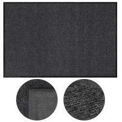 Rohožka před dveře 90x150 cm SPRINGOS HA7534 černá