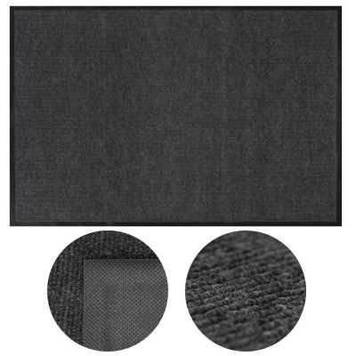 Rohožka před dveře 80x120 cm SPRINGOS HA7535 černá