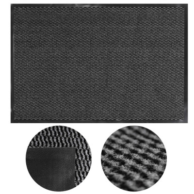Rohožka před dveře 60x90 cm SPRINGOS HA7533 černá