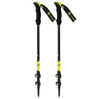 Trekové hole SPRINGOS CS0176 černo-žluté