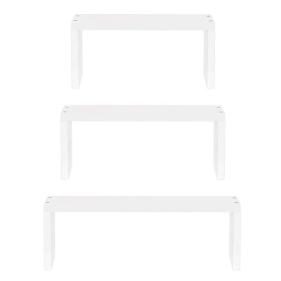 Police na zeď sada 3 ks SPRINGOS HF0051 bílé