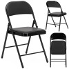 Skládací židle SPRINGOS GF0113 černá