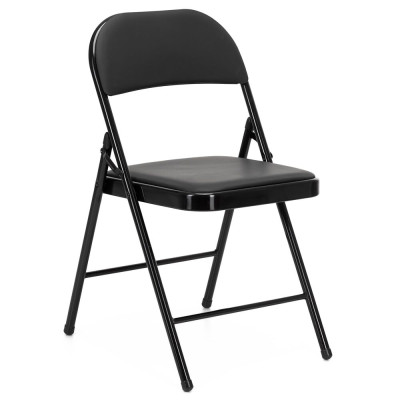Skládací židle SPRINGOS GF0113 černá